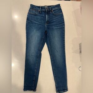 Madewell High Rise Skinny Jeans Sz 29